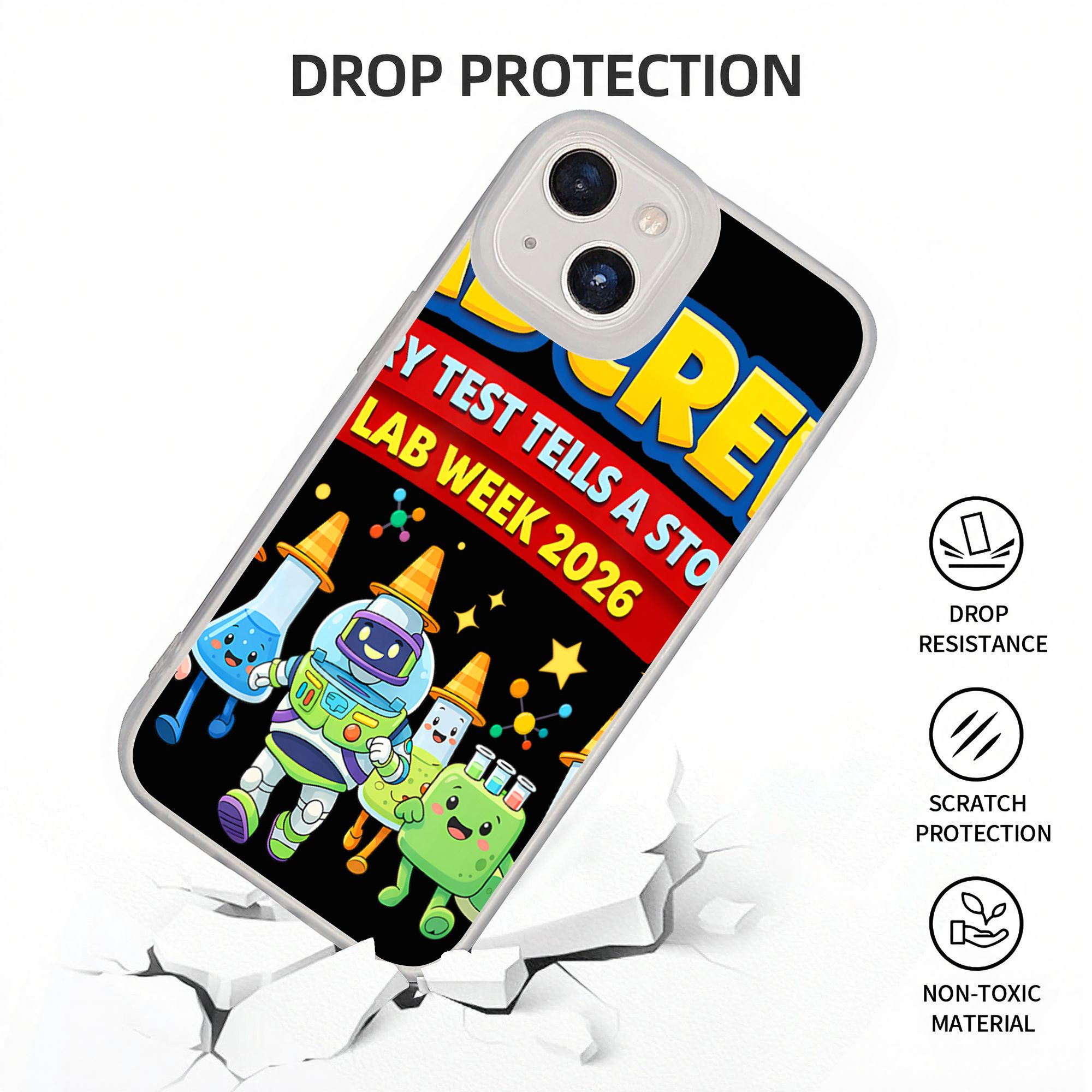 เคสโทรศัพท์กันกระแทก New Armor - Medical Lab Tech บทวิจารณ์และราคา