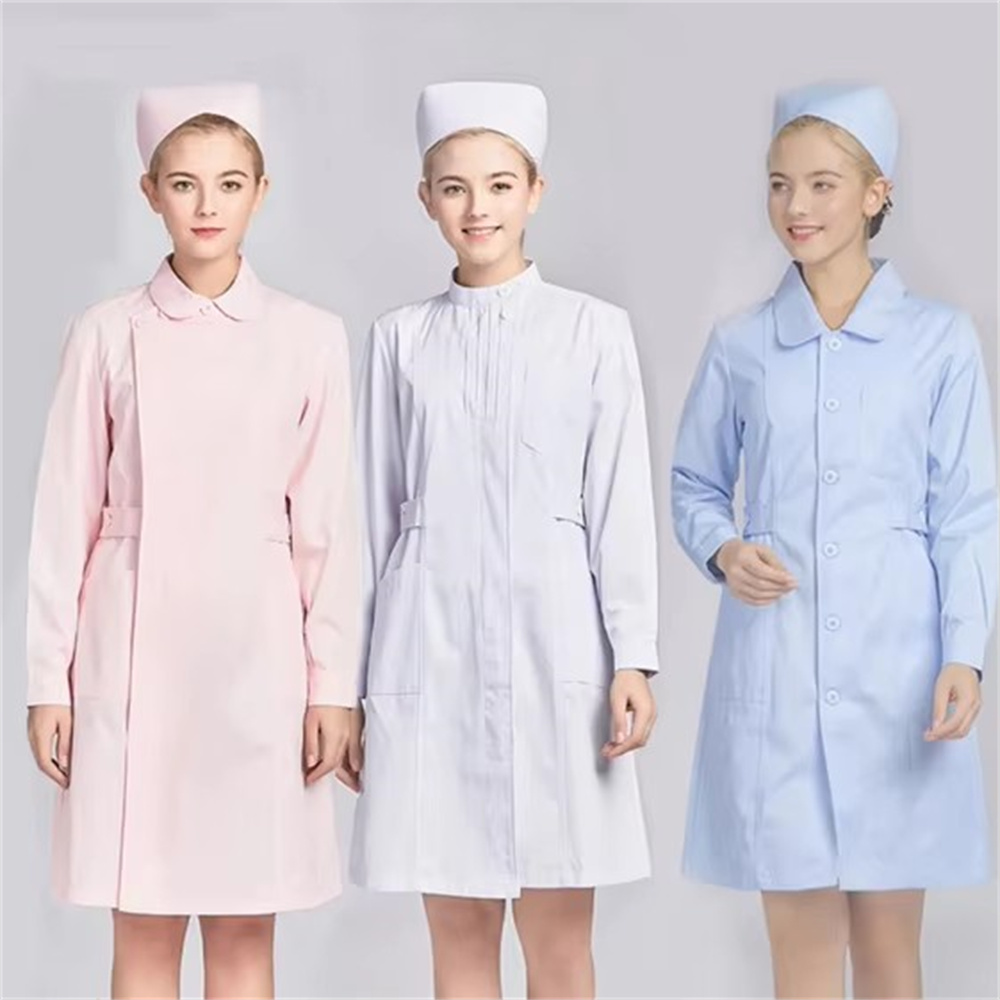 ใหม่ผ้าฝ้ายบริสุทธิ์ระบายอากาศ - Medical Lab Coats บทวิจารณ์และราคา