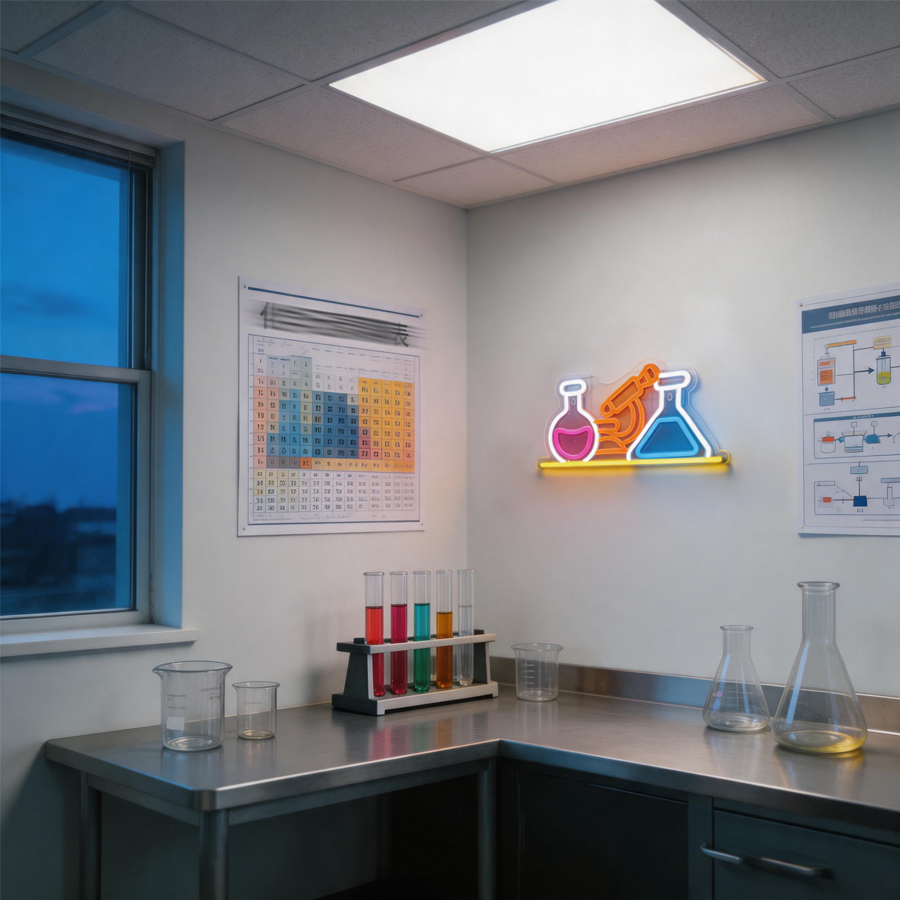 ป้ายไฟนีออน LED รูปอุปกรณ์ห้อง - Medical Lab Design บทวิจารณ์และราคา
