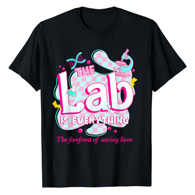 เสื้อยืดลายกราฟิกสำหรับทีมเทคน - Medical Lab Tech บทวิจารณ์และราคา