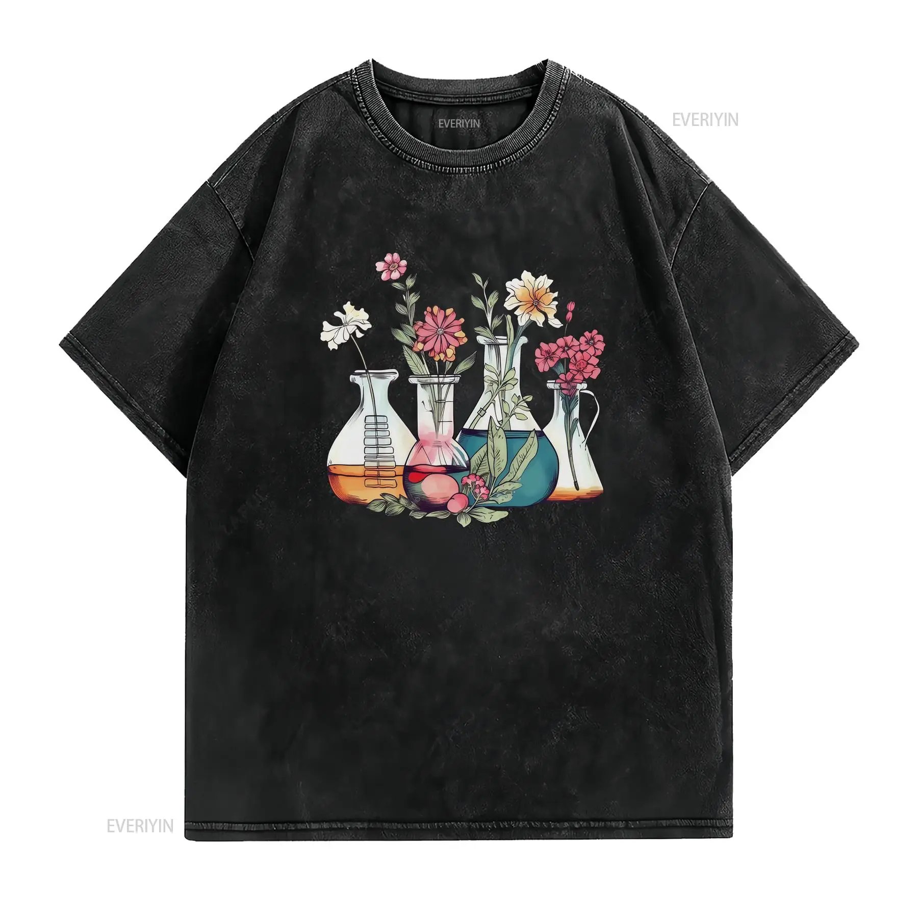 เสื้อยืดลายดอกไม้สำหรับห้องปฏิ - Medical Lab Tech บทวิจารณ์และราคา