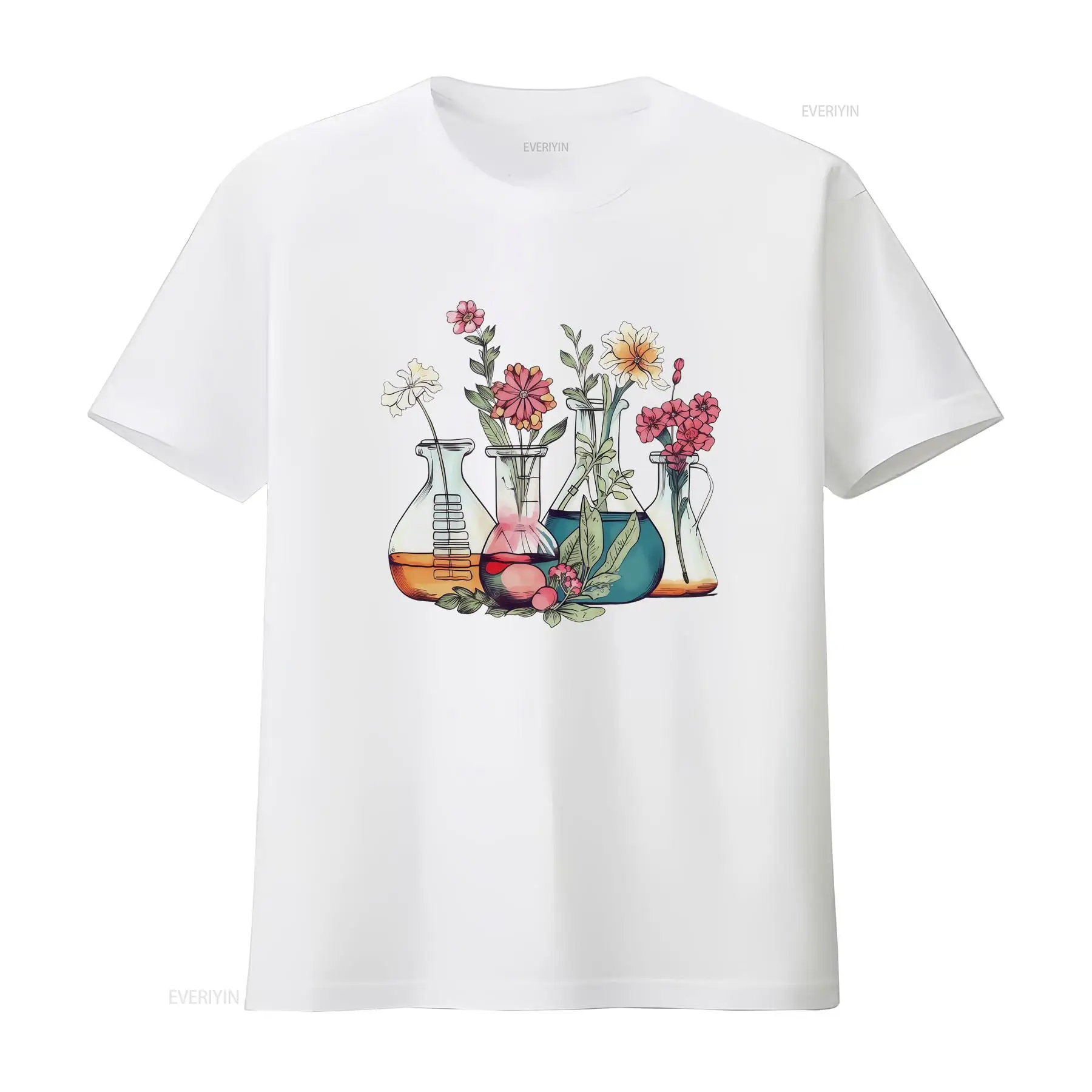 เสื้อยืดลายดอกไม้สำหรับห้องปฏิ - Medical Lab Tech บทวิจารณ์และราคา